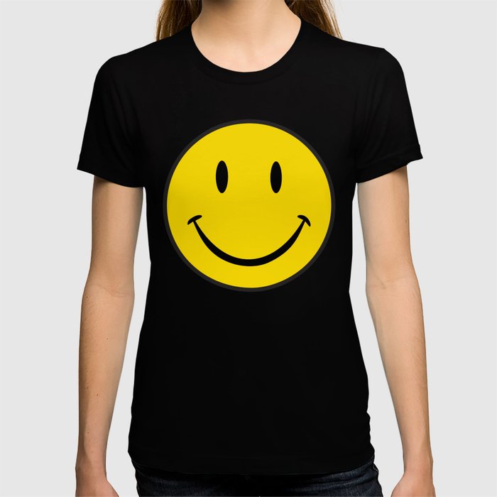 smiley-happy-face-tshirts Custom Smiley Happy Face T-shirt