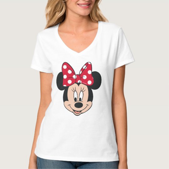 Minnie Mouse Head Logo T-Shirt Minnie Mouse Head Logo T-Shirt